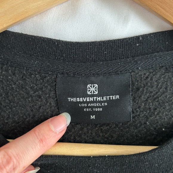 Seventh Letter Los Angeles Graffiti Crewneck – Unisex - Picture 4 of 5